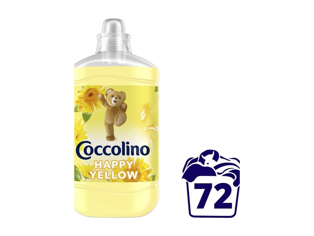 Aviváž Coccolino 1,8L žlté Happy Yellow