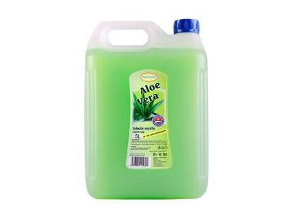 Tek mydlo 5 L Aloe vera zelené /Nucco/