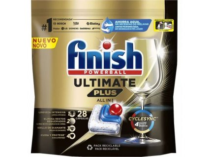 Finish tabs Ultimate Plus 28ks Regular