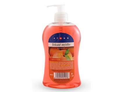 Tek mydlo 500 ml Vione Broskyňa s dávk.