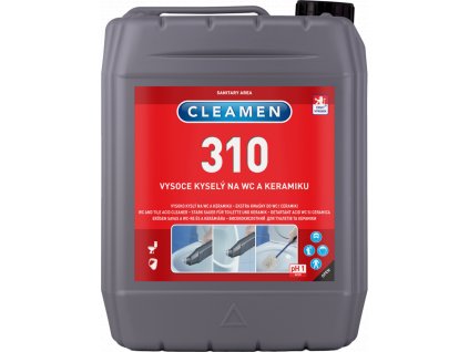 Cleamen 310 5l gel.čistič WC a keramiky