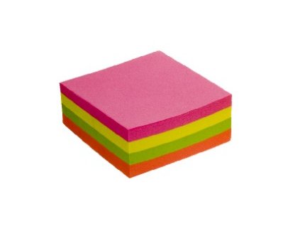 Blok / lepky 76x76mm neón /320/ Wiler