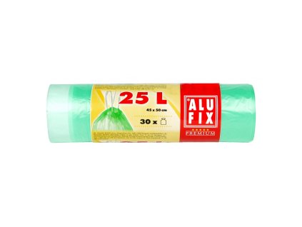 Sáčky 25 L /30ks/ zaťah. zelené