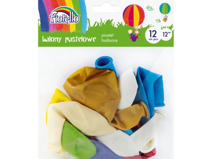 Balóny Fiorello /12/ Pastel Mix