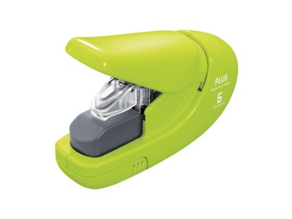 Zošívačka Plus Paper Clinch mini 106AB zelená