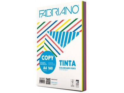 Kancelársky papier farebný A4 160g COPY TINTA mix neon
