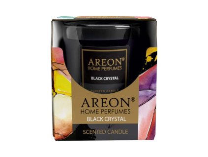 Sviečka Areon 120g sklo Black Crystal