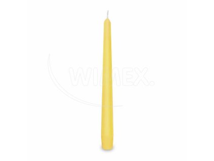 Sviečka kónická 245 žltá 31105_1