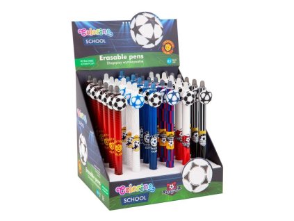 Pero Gumovacie Colorino Footbal modré