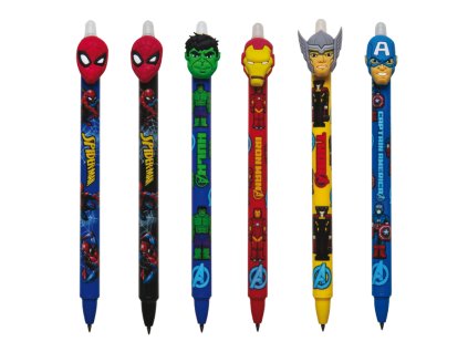 Pero Gumovacie Colorino Avengers modré