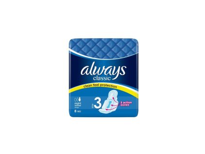 Hyg vložky Always Classic Night /8/