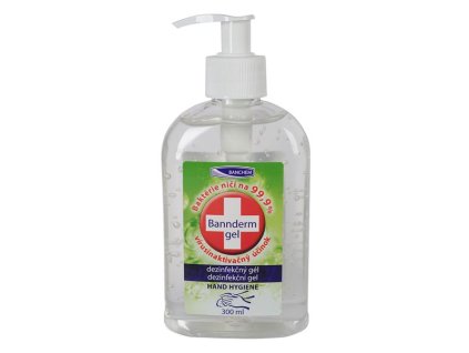 Banderm bezoplach dez gél 300ml s pumpou