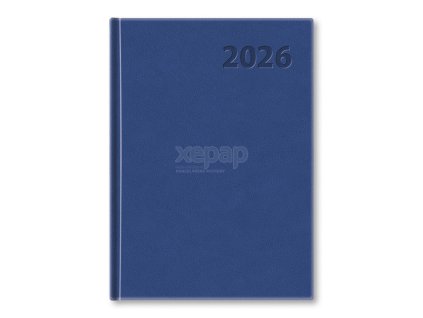 Diár Manager 2026 modrý denný