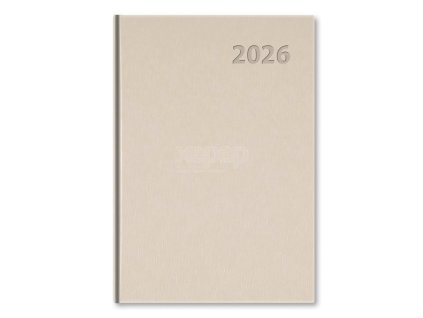 Diár Top Manager 2026 béžový týždenný