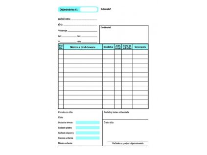 Objednávka A5  /100list.  026