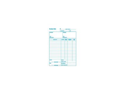 Dodací list s DPH, samoprepis, A4, 100 listov