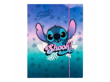 Dosky školské s gumičkou A4 Stitch