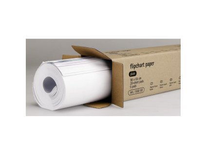 Flipchartový blok papiera čistý 20 listov, 5 ks