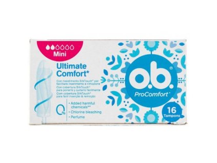 Hyg. tampóny O.B.ProComfort Mini-ultimate /16/