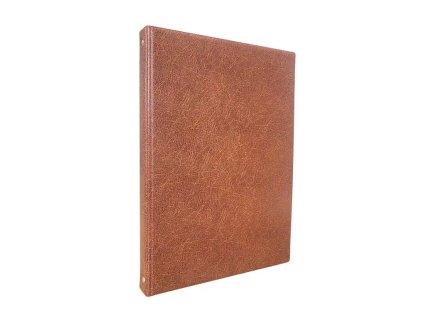 Karisblok A4 s náplňou-hnedá koženka
