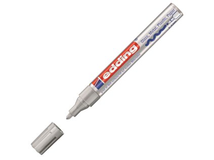 Lakový popisovač edding 750 strieborný