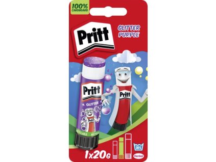 Lepidlo tyčinka Pritt 1x20g Glitter trblietavé