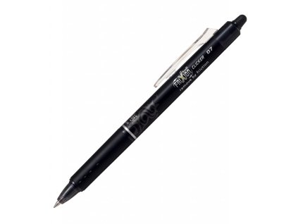 Roller gumovací PILOT Frixion clicker 0,7 mm čierny