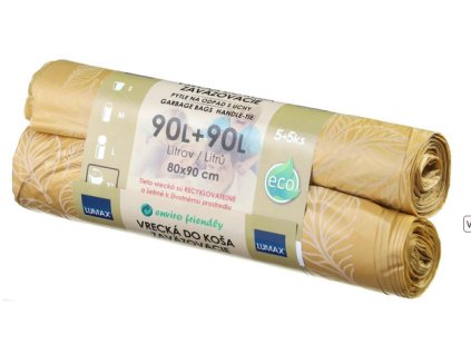 Sáčky 90+90 eco s uchom /2x5/