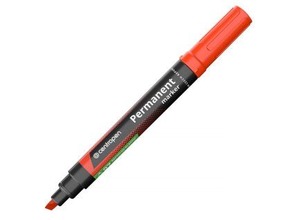 Permanentný popisovač Centropen 8576 červený