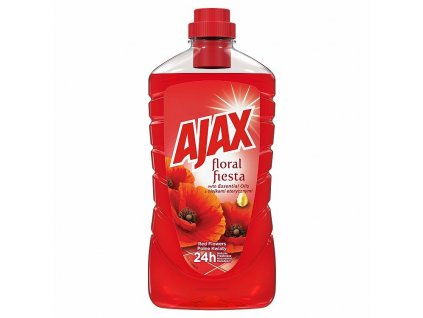 Ajax  1000 ml red flowers/červený