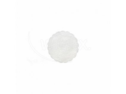 Rozetky PREMIUM 9 cm biele /500/ 89900_1