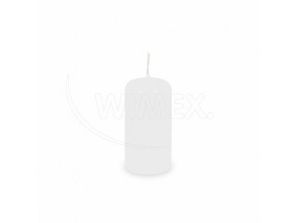 Sviečka valec biela 40x80 /4/ 33100_1