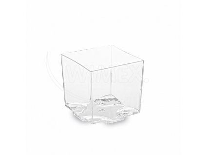 Fingerfood miska hranatá, číra 65ml/20/   66340_1