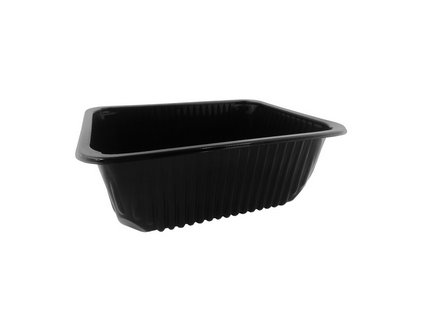 Miska 1D hlboká 10cm čierna