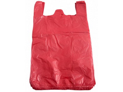 Taška mikr 10kg červená extra pevná /100/