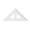 Trojuholník Centropen s kolmicou transparentný
