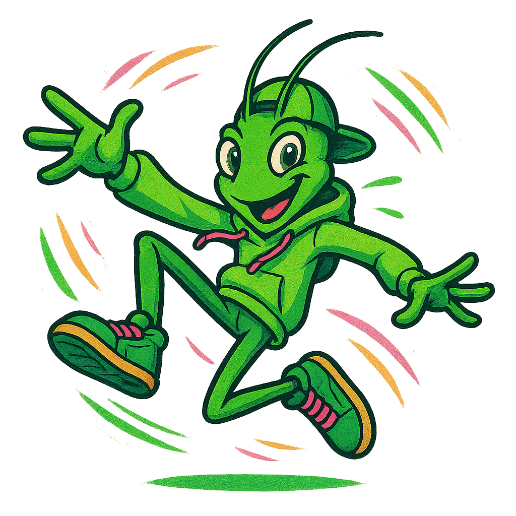 MaskotLucnyKonikSkok