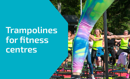 Trampolíny do fitness - sleva