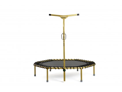 JumpingSPORT trampolína - limitovaná edice made by KAYA-LI ve zlaté barvě