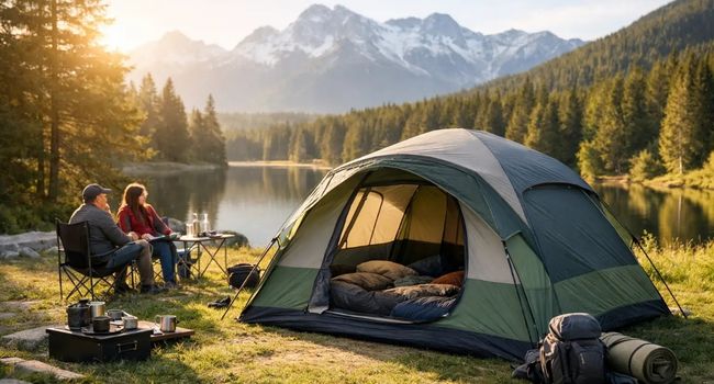 Jak vybrat stan pro 4 osoby bez chyby