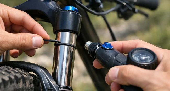 Jak nastavit odpruženou vidlici správně