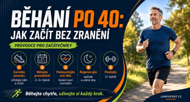 Běhání po 40: jak začít bez zranění