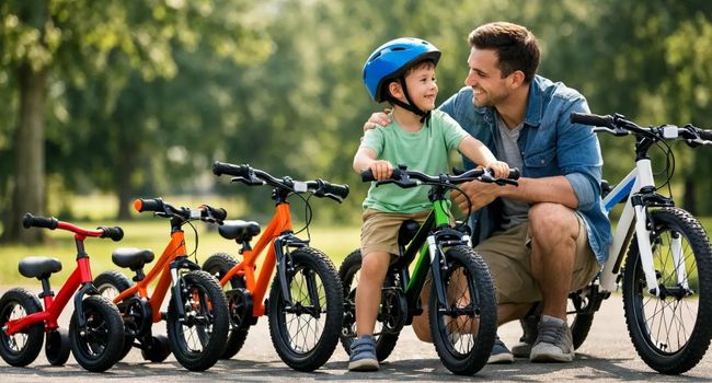 Jakou velikost dětského kola vybrat