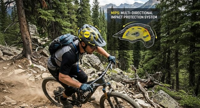 Bezpečnostní technologie v MTB helmách: Co je MIPS a proč je důležitý?