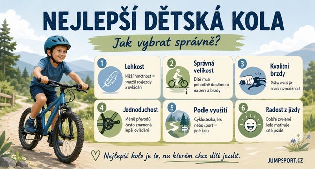 Nejlepší dětská kola: jak vybrat správně
