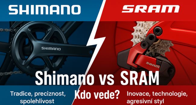Shimano vs SRAM – Kdo vede v závodě o cyklistická srdce?