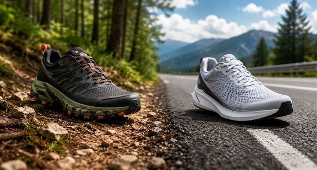 Trailové vs silniční běžecké boty: Jak vybrat správný typ pro váš běh