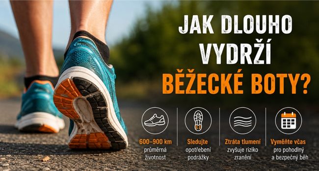 Jak dlouho vydrží běžecké boty a kdy je čas na výměnu?