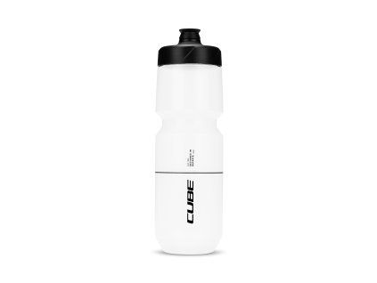 Cyklistická láhev Cube Flow 750ml transparent