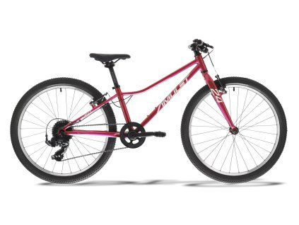 Dětské kolo Amulet 24 Fun raspberry pearl/silver